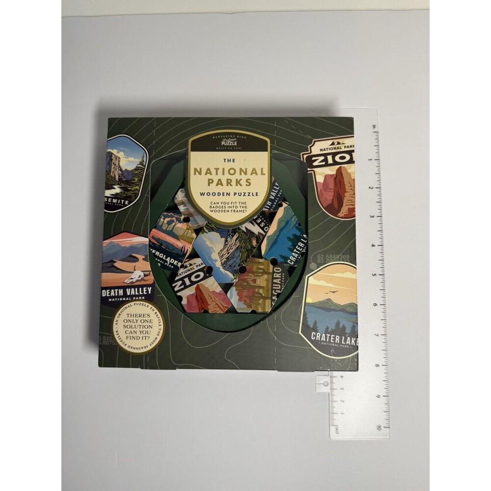 Professor Puzzle The National Parks Wooden Puzzle Brainteaser - Only 1 Solution!